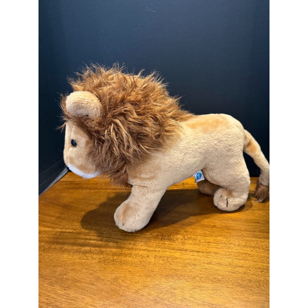 Vintage Dakin Fun Farm Lion Plush 1980 Stuffed Animal 14" Standing